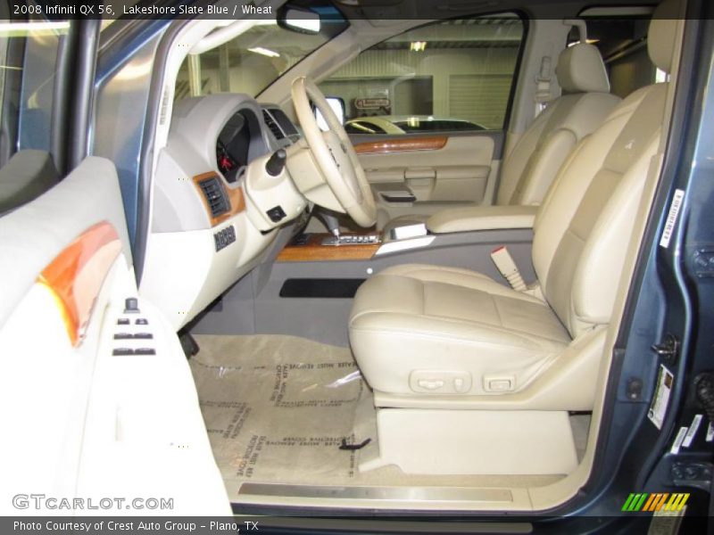 Lakeshore Slate Blue / Wheat 2008 Infiniti QX 56