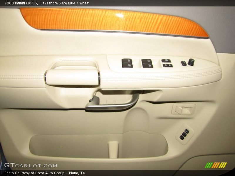 Lakeshore Slate Blue / Wheat 2008 Infiniti QX 56