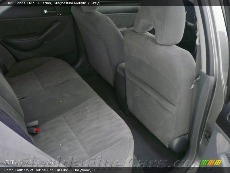 Magnesium Metallic / Gray 2005 Honda Civic EX Sedan