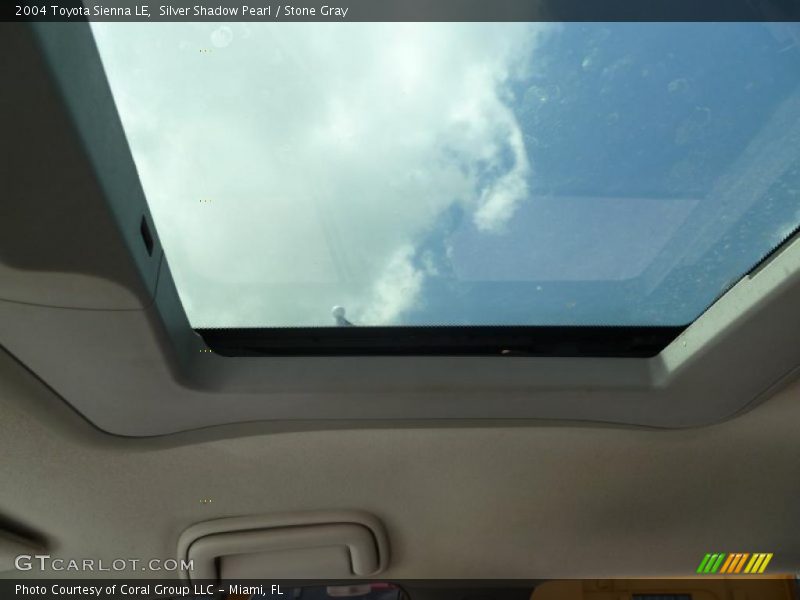 Silver Shadow Pearl / Stone Gray 2004 Toyota Sienna LE