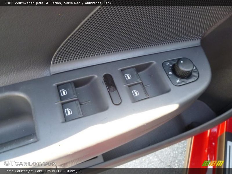 Salsa Red / Anthracite Black 2006 Volkswagen Jetta GLI Sedan