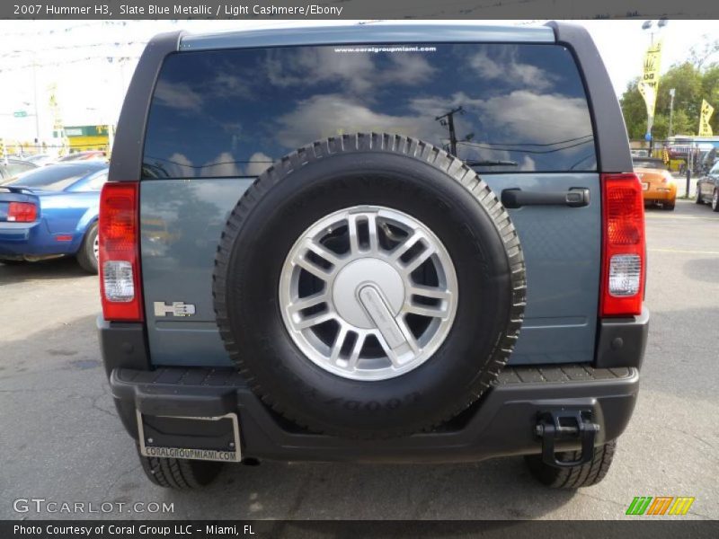 Slate Blue Metallic / Light Cashmere/Ebony 2007 Hummer H3