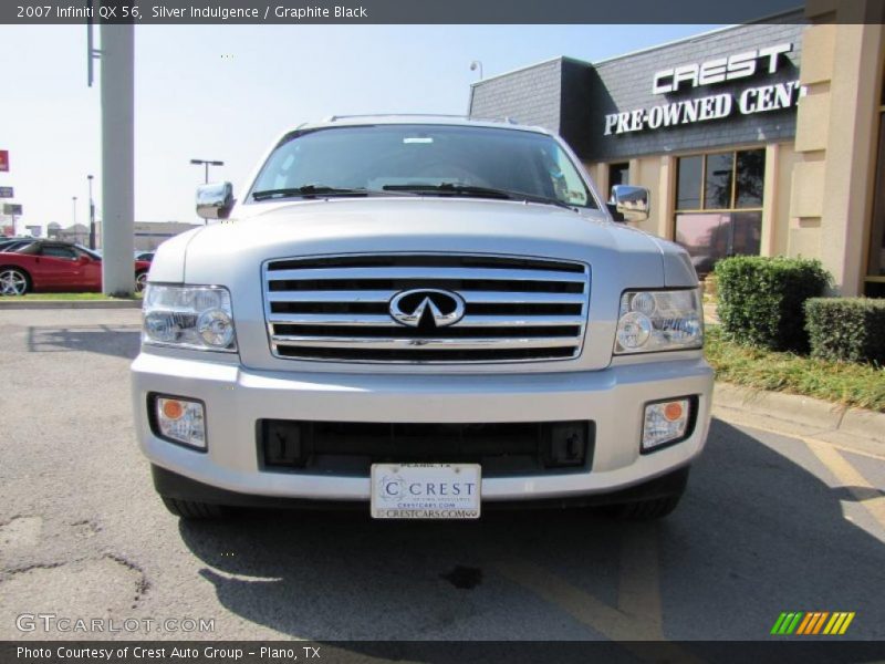 Silver Indulgence / Graphite Black 2007 Infiniti QX 56