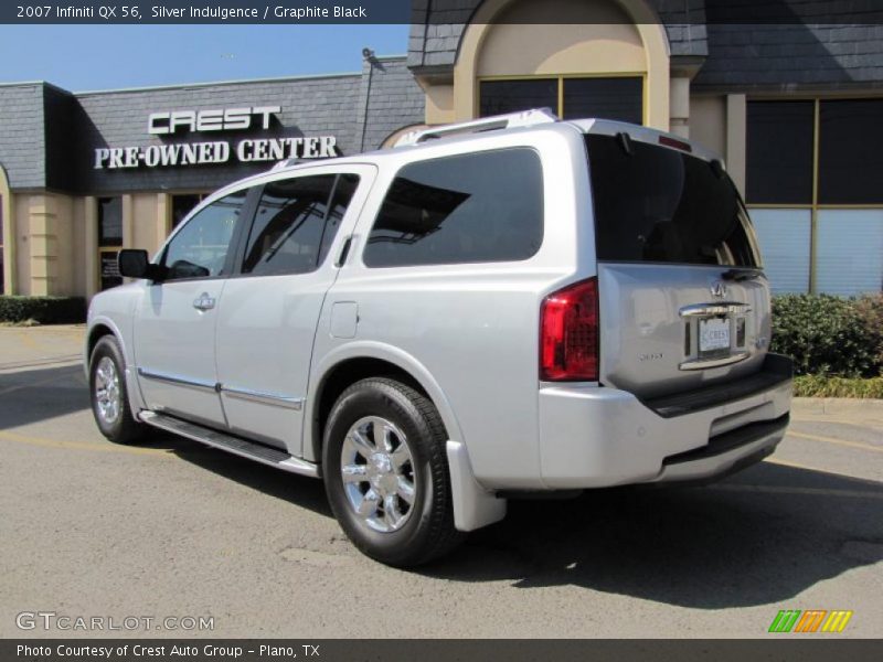 Silver Indulgence / Graphite Black 2007 Infiniti QX 56