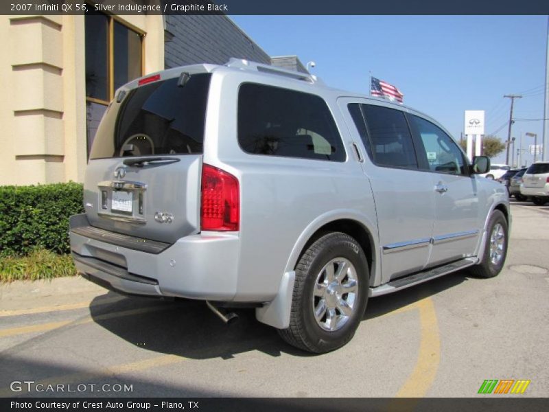 Silver Indulgence / Graphite Black 2007 Infiniti QX 56