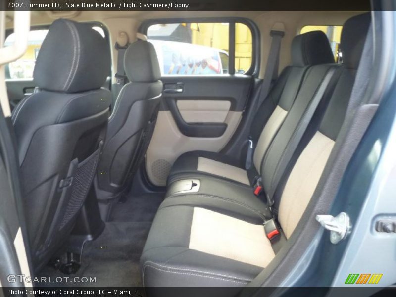 Slate Blue Metallic / Light Cashmere/Ebony 2007 Hummer H3