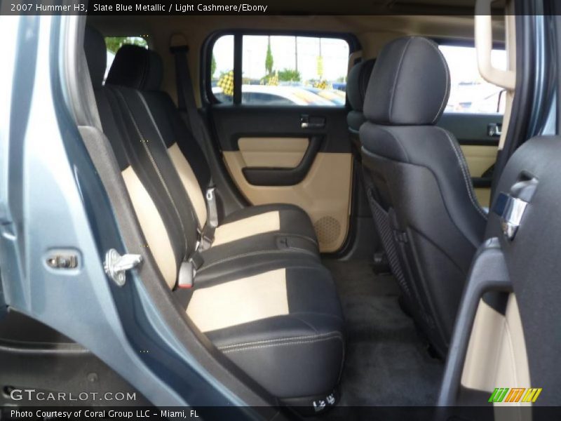 Slate Blue Metallic / Light Cashmere/Ebony 2007 Hummer H3