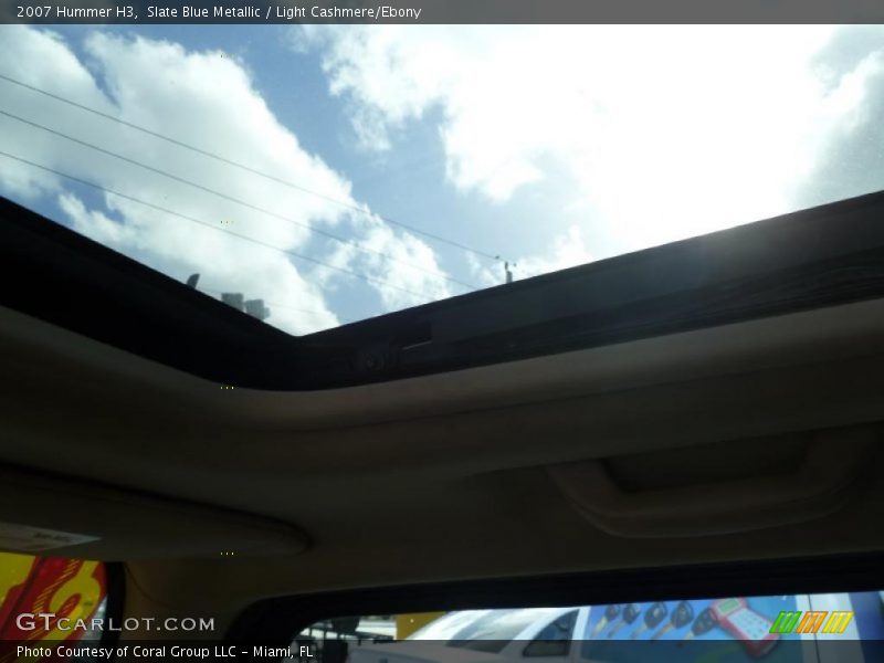Slate Blue Metallic / Light Cashmere/Ebony 2007 Hummer H3