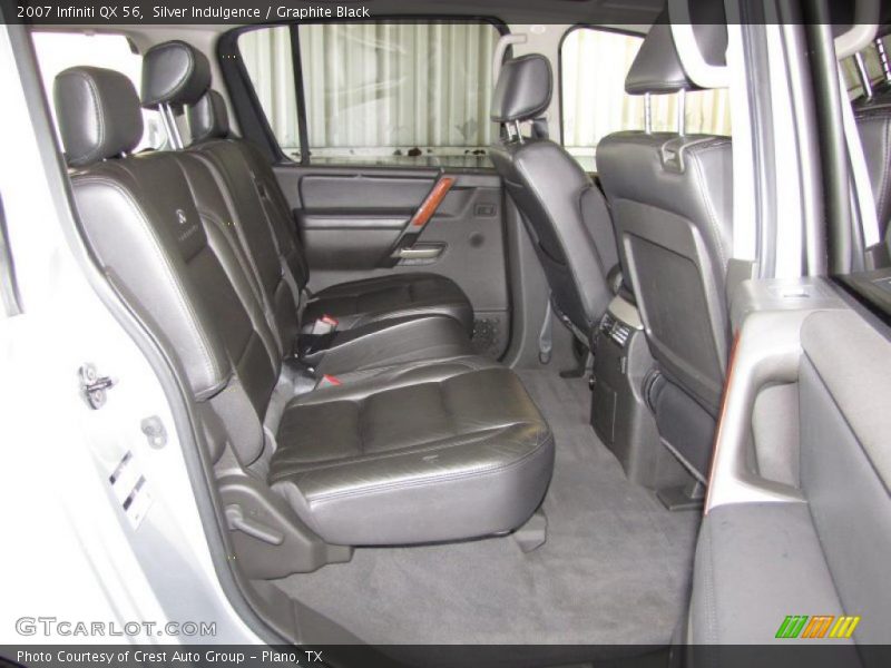 Silver Indulgence / Graphite Black 2007 Infiniti QX 56