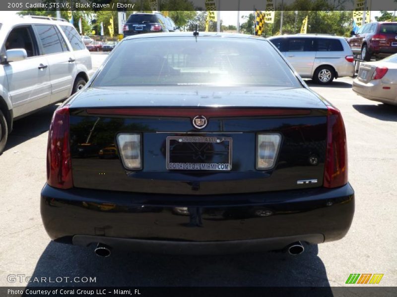 Black Raven / Ebony 2005 Cadillac STS V6