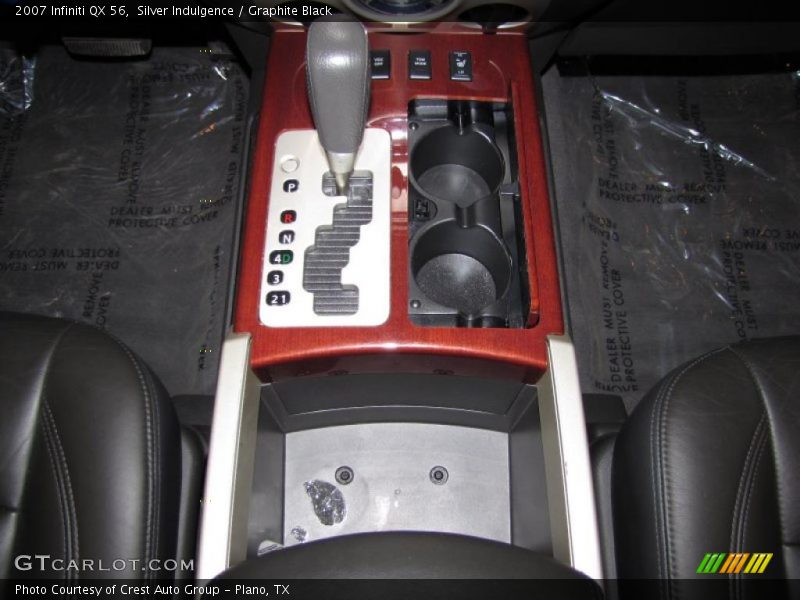 Silver Indulgence / Graphite Black 2007 Infiniti QX 56