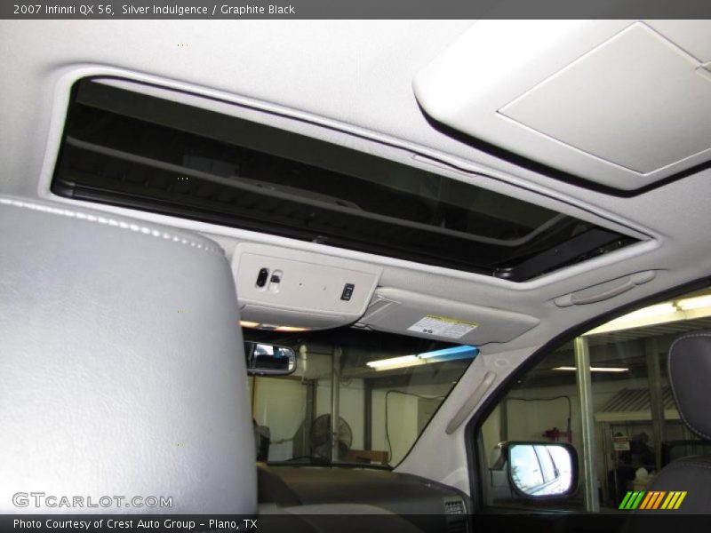 Silver Indulgence / Graphite Black 2007 Infiniti QX 56