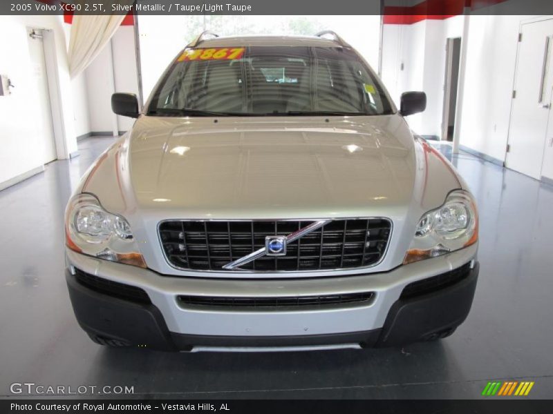 Silver Metallic / Taupe/Light Taupe 2005 Volvo XC90 2.5T