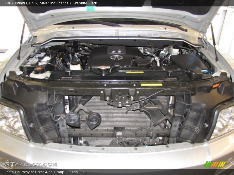 Silver Indulgence / Graphite Black 2007 Infiniti QX 56