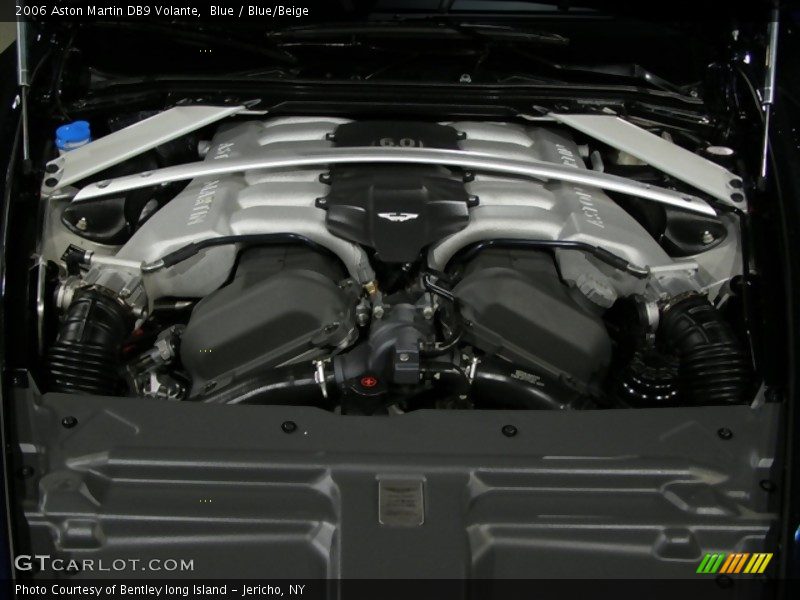 Blue / Blue/Beige 2006 Aston Martin DB9 Volante