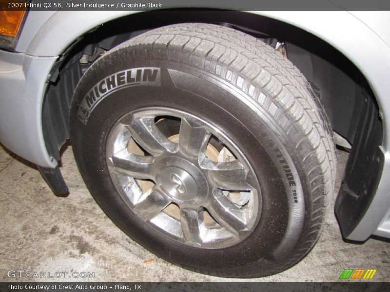 Silver Indulgence / Graphite Black 2007 Infiniti QX 56