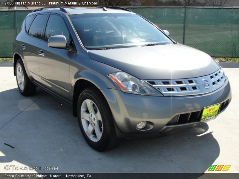 Platinum Metallic / Charcoal 2005 Nissan Murano SL