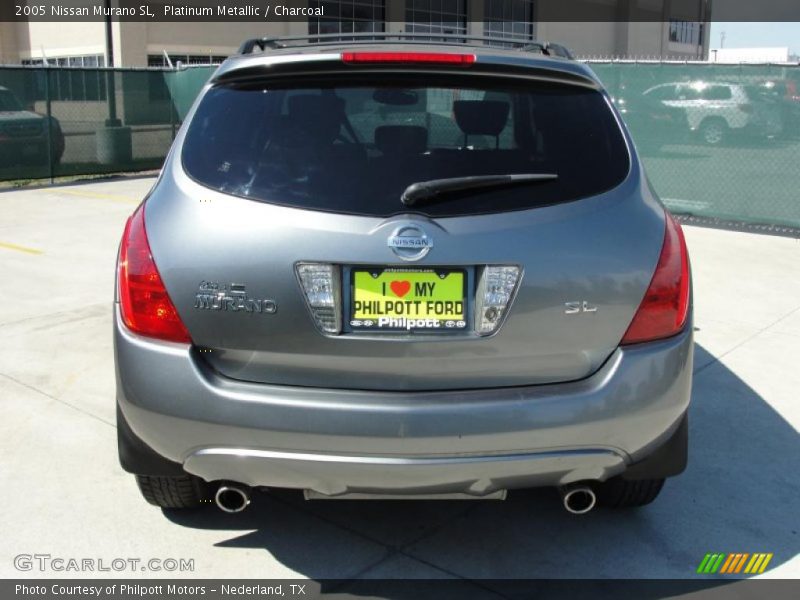 Platinum Metallic / Charcoal 2005 Nissan Murano SL