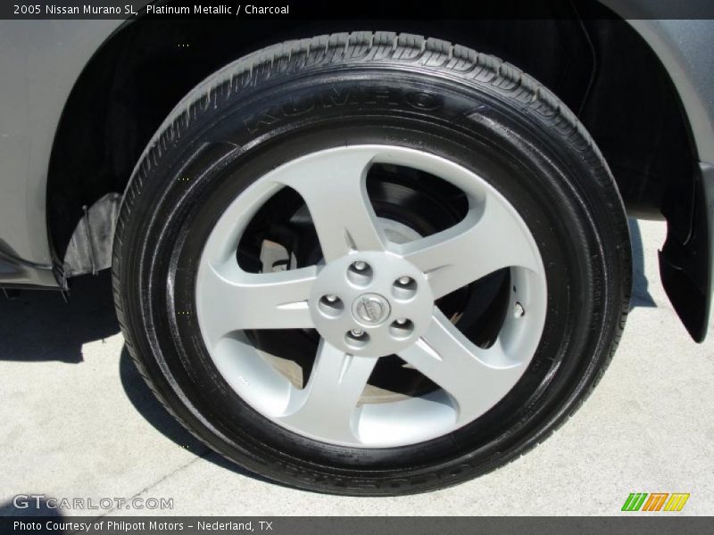 Platinum Metallic / Charcoal 2005 Nissan Murano SL