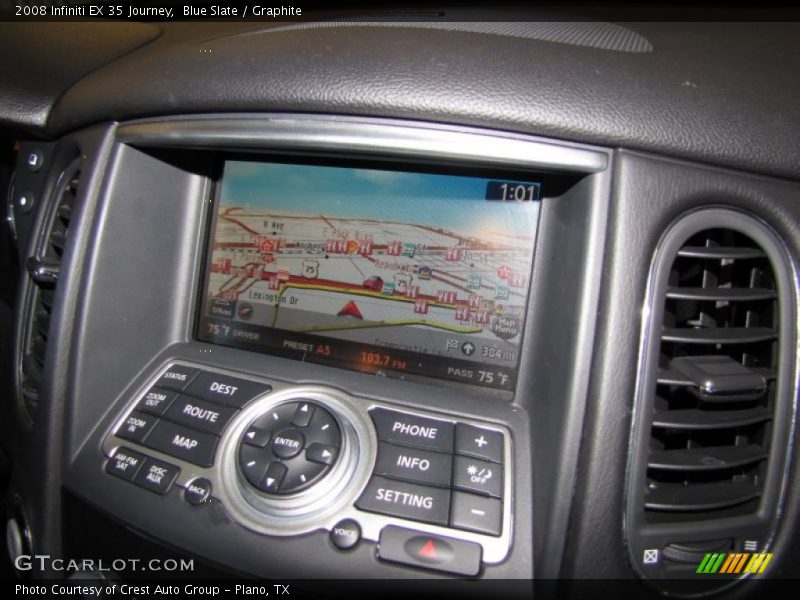Blue Slate / Graphite 2008 Infiniti EX 35 Journey