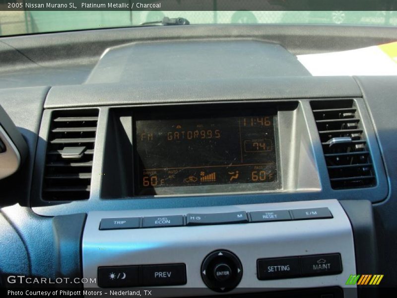 Platinum Metallic / Charcoal 2005 Nissan Murano SL