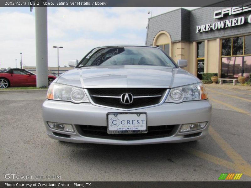 Satin Silver Metallic / Ebony 2003 Acura TL 3.2 Type S