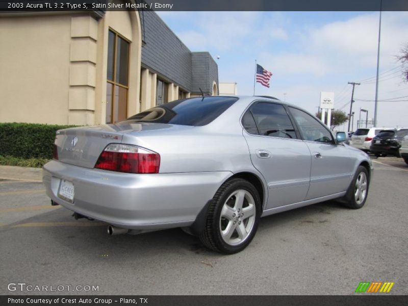 Satin Silver Metallic / Ebony 2003 Acura TL 3.2 Type S