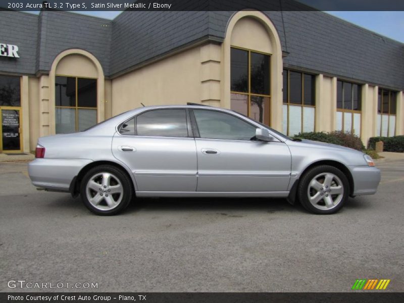 Satin Silver Metallic / Ebony 2003 Acura TL 3.2 Type S