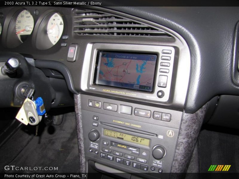 Controls of 2003 TL 3.2 Type S