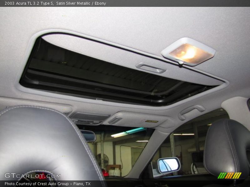 Satin Silver Metallic / Ebony 2003 Acura TL 3.2 Type S