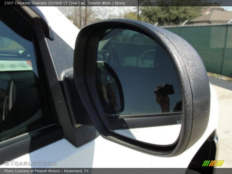Summit White / Ebony 2007 Chevrolet Silverado 2500HD LT Crew Cab