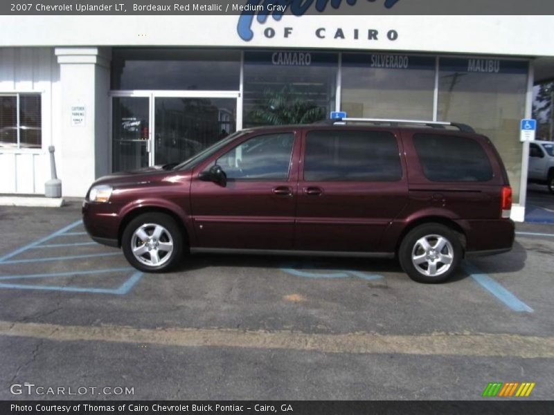 Bordeaux Red Metallic / Medium Gray 2007 Chevrolet Uplander LT
