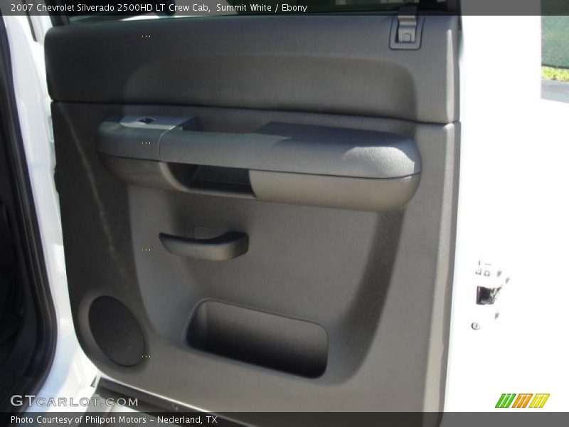Summit White / Ebony 2007 Chevrolet Silverado 2500HD LT Crew Cab