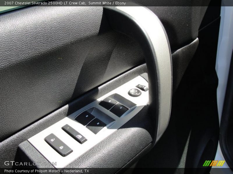 Summit White / Ebony 2007 Chevrolet Silverado 2500HD LT Crew Cab