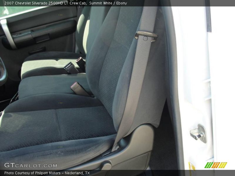 Summit White / Ebony 2007 Chevrolet Silverado 2500HD LT Crew Cab
