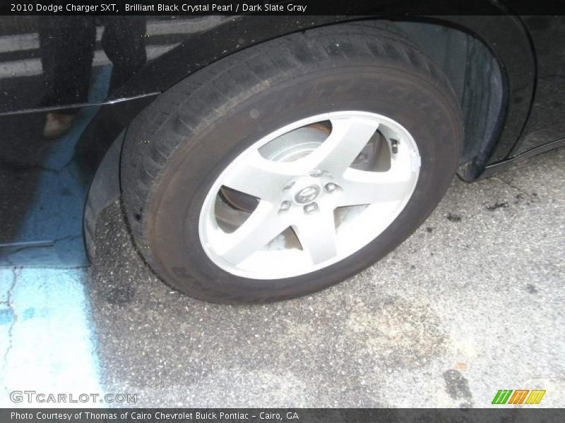 Brilliant Black Crystal Pearl / Dark Slate Gray 2010 Dodge Charger SXT
