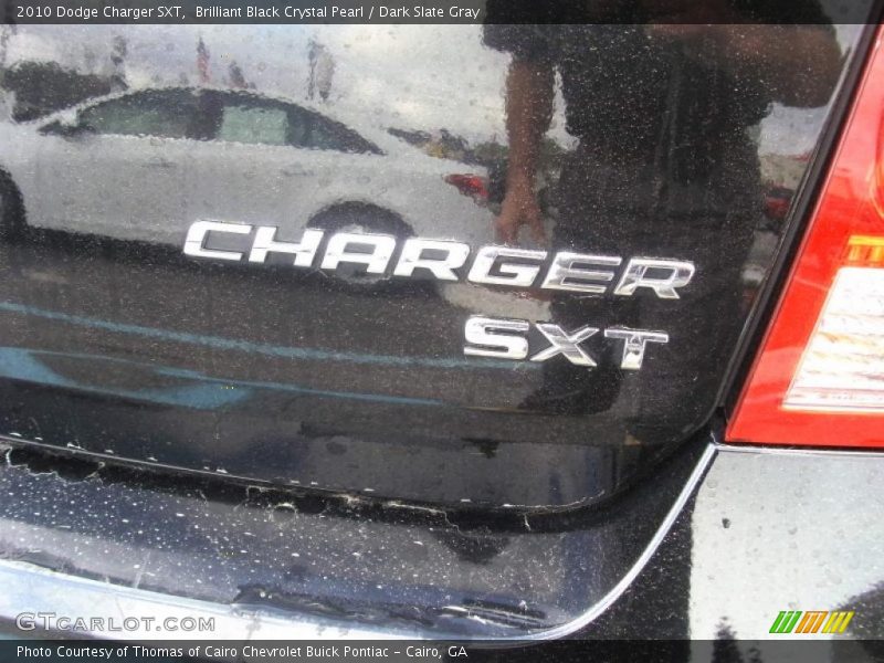 Brilliant Black Crystal Pearl / Dark Slate Gray 2010 Dodge Charger SXT