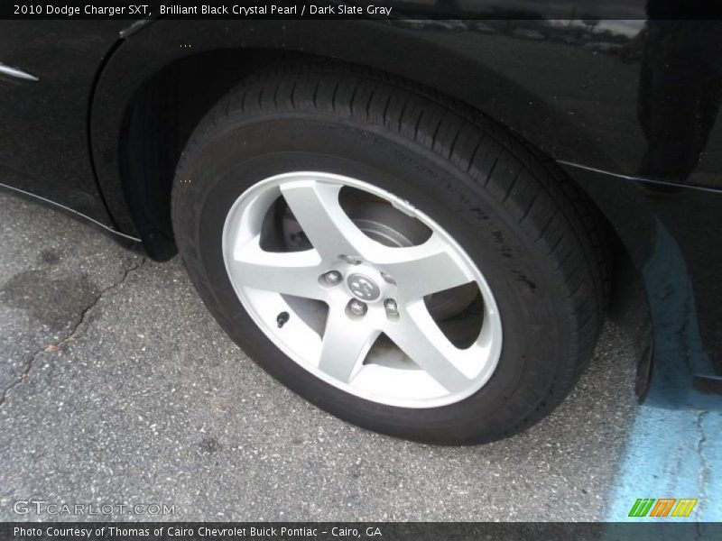 Brilliant Black Crystal Pearl / Dark Slate Gray 2010 Dodge Charger SXT