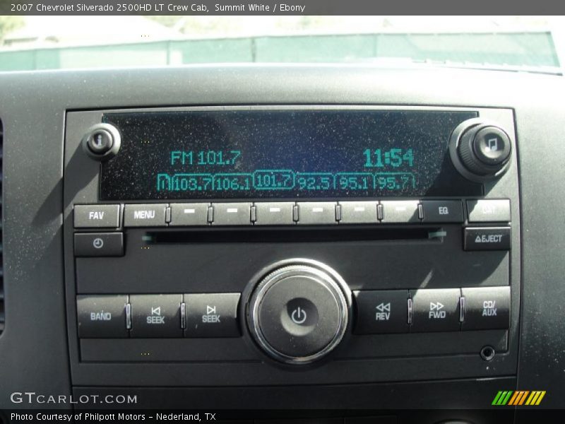 Summit White / Ebony 2007 Chevrolet Silverado 2500HD LT Crew Cab