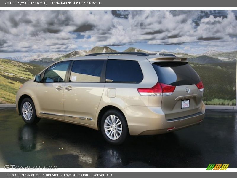  2011 Sienna XLE Sandy Beach Metallic