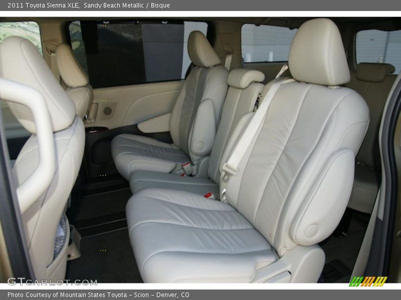 Sandy Beach Metallic / Bisque 2011 Toyota Sienna XLE