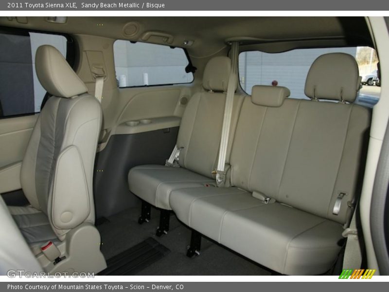  2011 Sienna XLE Bisque Interior