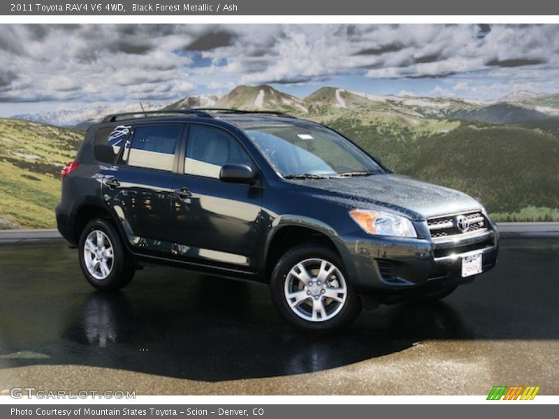 Black Forest Metallic / Ash 2011 Toyota RAV4 V6 4WD