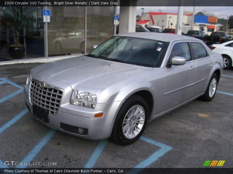 Bright Silver Metallic / Dark Slate Gray 2009 Chrysler 300 Touring
