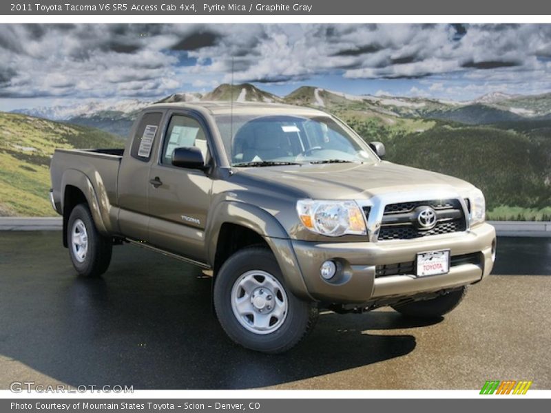 Front 3/4 View of 2011 Tacoma V6 SR5 Access Cab 4x4
