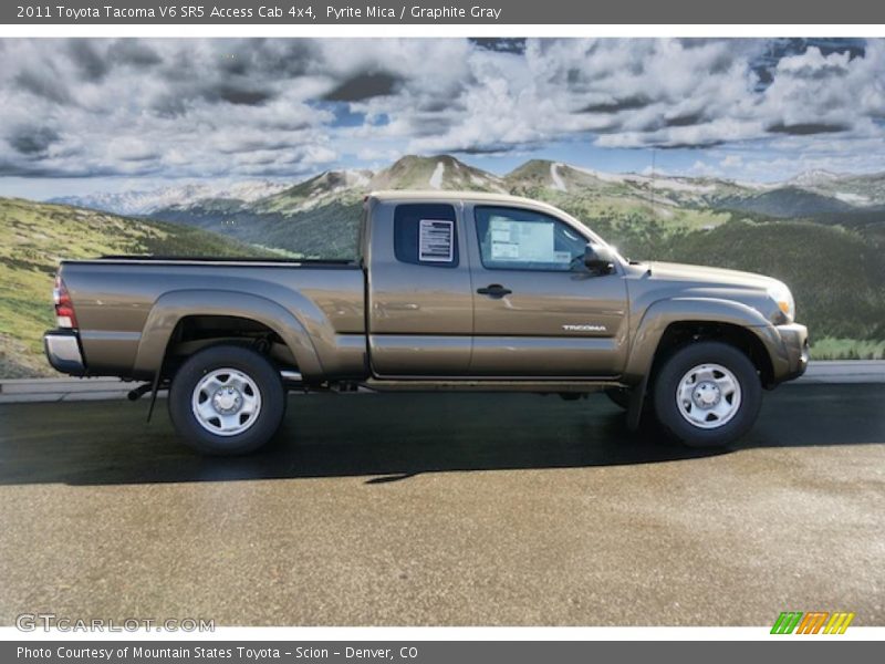 Pyrite Mica / Graphite Gray 2011 Toyota Tacoma V6 SR5 Access Cab 4x4