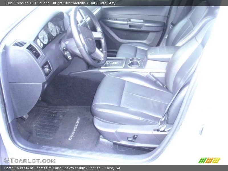 Bright Silver Metallic / Dark Slate Gray 2009 Chrysler 300 Touring