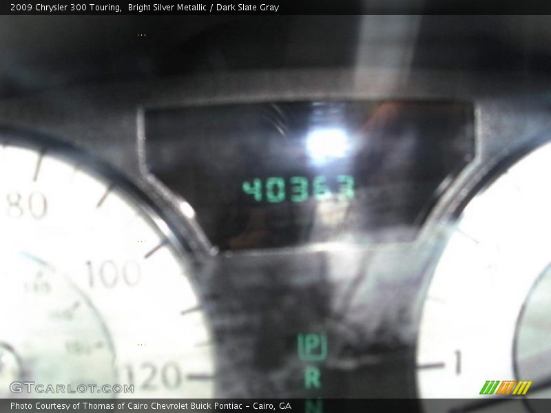 Bright Silver Metallic / Dark Slate Gray 2009 Chrysler 300 Touring