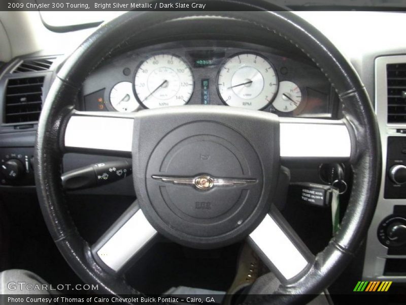Bright Silver Metallic / Dark Slate Gray 2009 Chrysler 300 Touring
