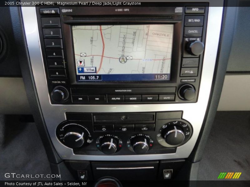 Magnesium Pearl / Deep Jade/Light Graystone 2005 Chrysler 300 C HEMI